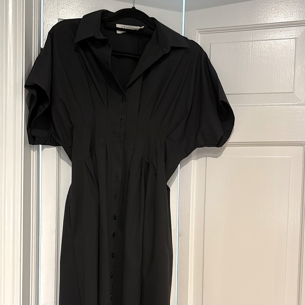 Black Dolman Sleeve Sheath Dress- Only Worn Once. Like New -From Anthropologie